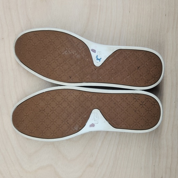 UGG Tammy Slip On Perforated Knit Comfort Flats Black 1108671 Women's Sz 8 EUC - Picture 7 of 14